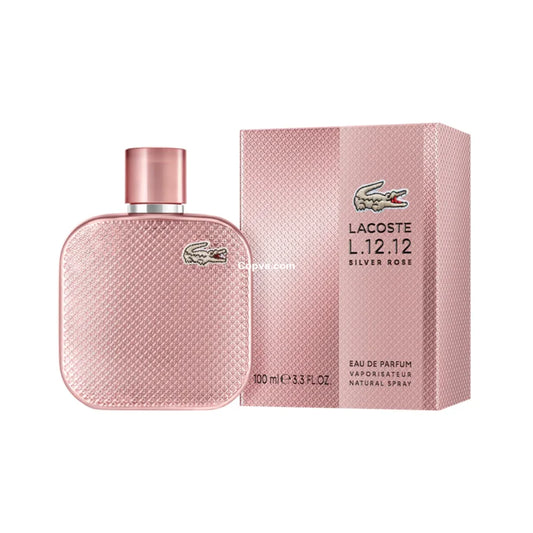 عطر لاكوست L.12.12 سيلفر روز للنساء 100 مل