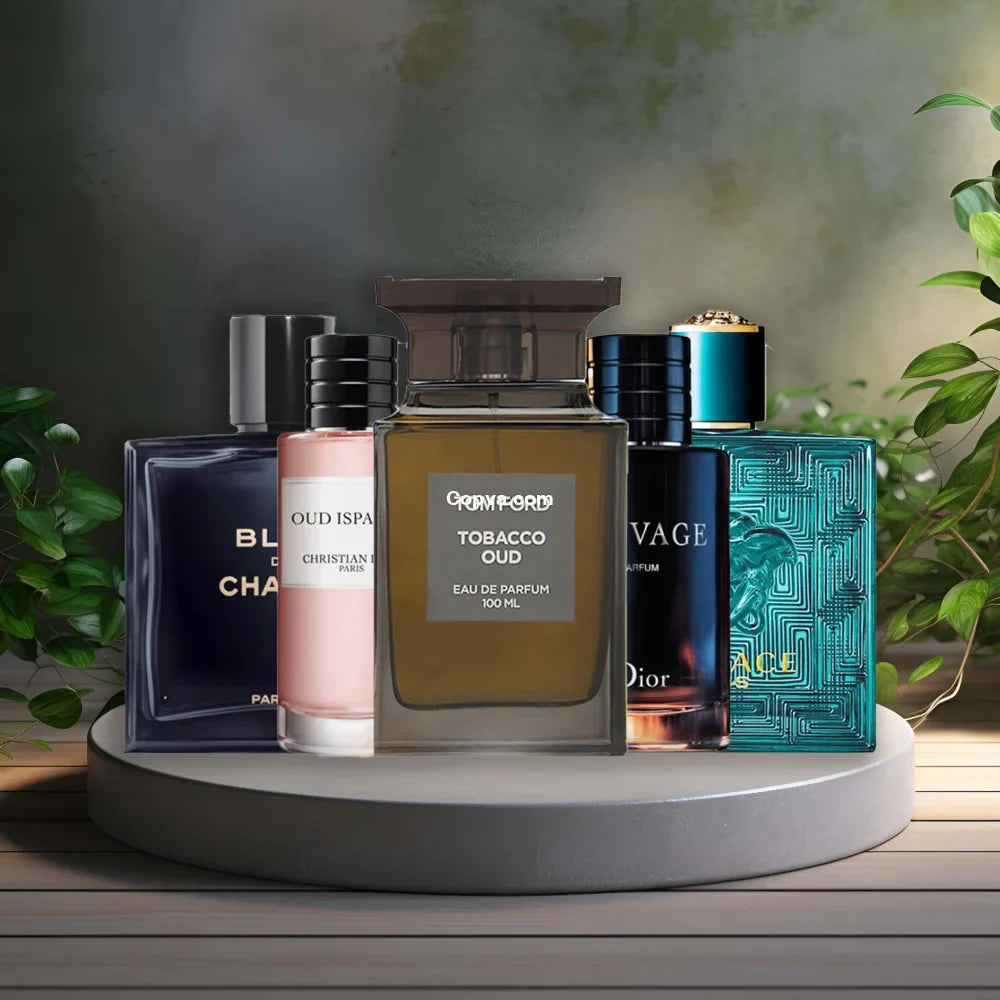 تشكيلة رجالية 5 عطور خشب اسود 4