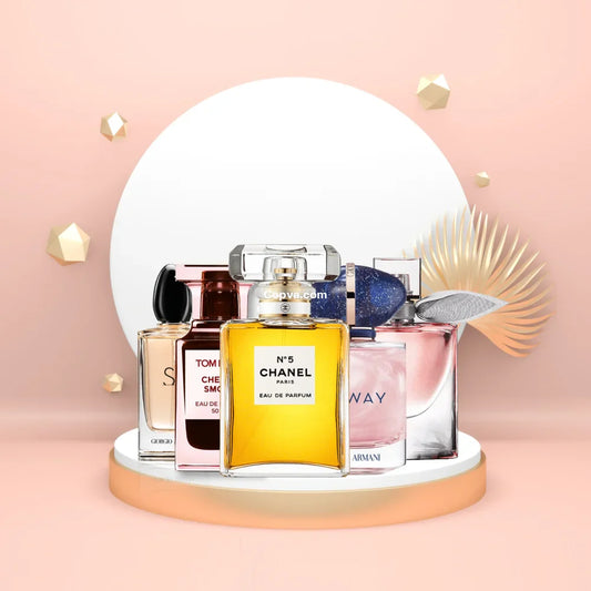 احصل على تشكيلة فخمة من 5 عطور